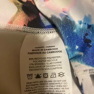 Nike “graffiti” leggings.